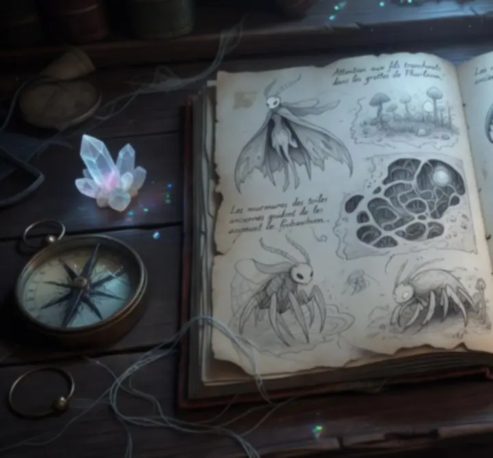 Illustration atmosphérique représentant un guide pour les nouveaux venus dans l'univers de Silksong